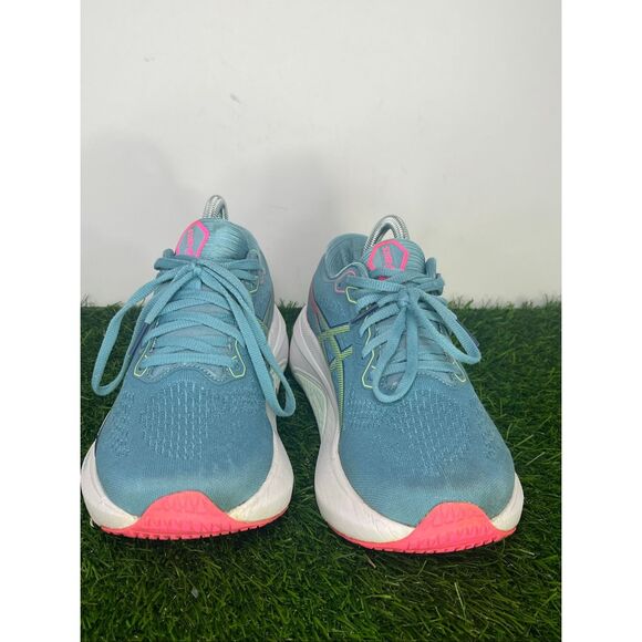 ASICS GEL-Kayano 30 Women’s Running Shoes Blue Pink Size 8.5 - Picture 2 of 9